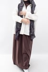 Regular Fit %100 Pamuklu Likralı Tesettür Elbise Kısa Kollu Elbise V00956