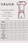 Takım Kız Erkek Bebek Çocuk Baskılı Oversize Şortlu Takım