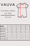 Tulum Yazlık Kısa Kol Bebek Çocuk Baskılı ÇıtÇıtlı Tulum