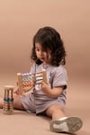 Yazlık Kız Erkek Bebek Baskılı Şortlu Takım %100 Pamuk 