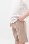 Yazlık Muslin 2'li Takım Kısa Kollu Şortlu Organik Muslin Erkek Çocuk Takım