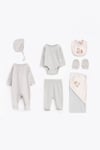 Yenidoğan Bebek Seti – İlk Günü Özel Kılın! %100 Pamuk | Unisex / Kız / Erkek Seçenekli