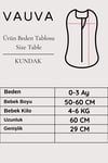 Yenidoğan Şapkalı Kundak Çift Taraf Fermuarlı %100 Pamuk