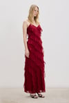 Adore Dress BordoELBİSE MODELLERİ 