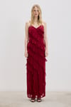 Adore Dress BordoELBİSE MODELLERİ 