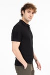 AKN 22012 POLO YAKA TAKTİK T-SHIRT-SİYAH