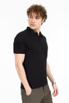 AKN 22012 POLO YAKA TAKTİK T-SHIRT-SİYAH