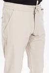 AKN 402 LİKRALI JOGGER PANTOLON TAŞ BEYAZ