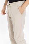AKN 402 LİKRALI JOGGER PANTOLON TAŞ BEYAZ