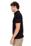 AKN 708 POLO YAKA KISA KOLLU TAKTİK T-SHIRT-SİYAH