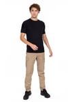 AKN 713 BİSİKLET YAKA KISA KOLLU TAKTİK T-SHIRT-SİYAH