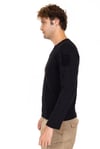 AKN 714 BİSİKLET YAKA UZUN KOLLU TAKTİK T-SHIRT-SİYAH