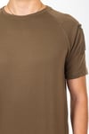 AKN BİSİKLET YAKA KISA KOLLU TAKTİK T-SHIRT-HAKİ