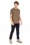 AKN BİSİKLET YAKA KISA KOLLU TAKTİK T-SHIRT-HAKİ