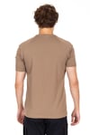 AKN BİSİKLET YAKA KISA KOLLU TAKTİK T-SHIRT-BEJ