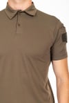 AKN POLO YAKA KISA KOLLU TAKTİK T-SHIRT-HAKİ