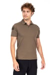 AKN POLO YAKA KISA KOLLU TAKTİK T-SHIRT-HAKİ