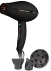 Gamma X-Hybrit Compact Fön Makinası siyah
