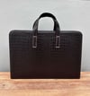 Krokodil Mıknatıslı Çanta Kahve