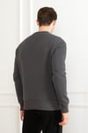 ERKEK YUVARLAK BİSİKLET YAKA BASİC 3 İPLİK POLAR KALIN SWEATSHIRT