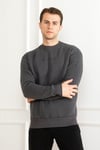ERKEK YUVARLAK BİSİKLET YAKA BASİC 3 İPLİK POLAR KALIN SWEATSHIRT