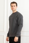 ERKEK YUVARLAK BİSİKLET YAKA BASİC 3 İPLİK POLAR KALIN SWEATSHIRT