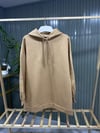 Kadın Camel Basic Oversize Kapüşonlu Çan Model Sweatshirt