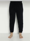 Kadın Rahat Basic Dar Paça Welsoft Peluş Kumaş Polar Pijama Eşofman Alt