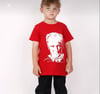 Unısex Çocuk basic  Atatürk bayra Baskılı kısa Kollu  23 Nisan 10 Kasım 29 Ekim okul gösteri T-shirt
