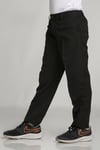 UNISEX ÇOCUK BELİ LASTİKLİ SİYAH OKUL  KUMAŞ PANTOLON