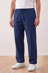 UNISEX HAM BEZ YAZLIK RAHAT KETEN PANTOLON