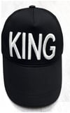 UNISEX SİYAH KING ŞAPKA