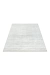 Bambum Soft 1002 Bej Düz Desen Modern Bambu Saten Kaymaz Taban Yıkanabilir Salon Mutfak Halısı