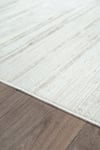 Bambum Soft 1002 Bej Düz Desen Modern Bambu Saten Kaymaz Taban Yıkanabilir Salon Mutfak Halısı