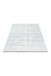 Bambum Soft 1002 Gri Düz Desen Modern Bambu Saten Kaymaz Taban Yıkanabilir Salon Mutfak Halısı