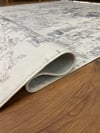 TİCİMAXSARAZ HALIBella SB-03 Mavi Salon Halı Hav Vermez Mutfak Halı Etnik Desen Koridor Halı Kesme Yolluk