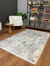TİCİMAXSARAZ HALIBella SB-03 Mavi Salon Halı Hav Vermez Mutfak Halı Etnik Desen Koridor Halı Kesme Yolluk