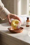 Limon Esansiyel Yağlı Donut Banyo Bombası – Enerji Veren & Arındırıcı Banyo Topu