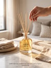 Soft Linen Çubuklu Oda Kokusu (Reed Diffuser) - Temiz Keten Notaları 130 ml