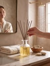 Turkish Hamam Çubuklu Oda Kokusu (Reed Diffuser) - Beyaz Sabun & Ferah Notalar 130 ml