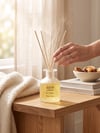 Turkish Hamam Çubuklu Oda Kokusu (Reed Diffuser) - Beyaz Sabun & Ferah Notalar 130 ml