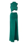 Caroline Night Dress Yeşil