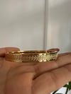 Gold Dalgali Kelepçe