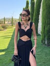 Hemera Crop Top Siyah