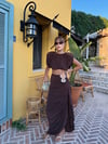 Hemera Tokalı Etek Kahverengi