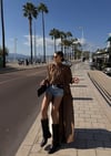 Hemera Uzun Bluz Kahverengi