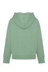 Hoodie Sweatshirt Şardonlu Yeşil