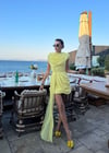 Mellonia Elbise Sarı