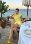 Mellonia Elbise Sarı