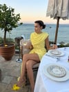 Mellonia Elbise Sarı